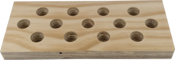 Holzleiste leer - 13teilig - für CER11