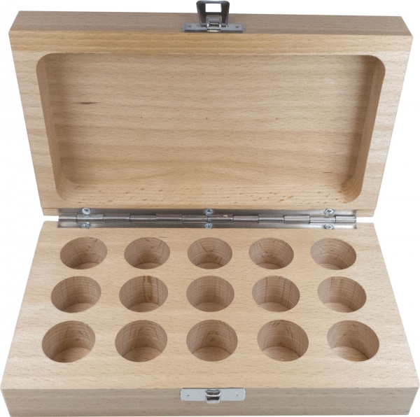Wooden Box - 15 Holes - for GERC25